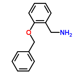 2-苄氧基苄胺结构式