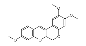 2,3,9-trimethoxy-6,6a-dihydrorotoxen结构式