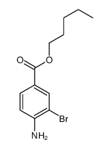 Pentyl 4-amino-3-bromobenzoate Structure