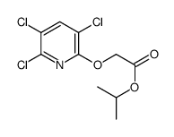 propan-2-yl 2-(3,5,6-trichloropyridin-2-yl)oxyacetate Structure