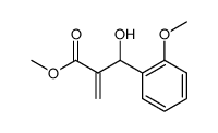 methyl 2-(hydroxy(2-methoxyphenyl)methyl)acrylate结构式