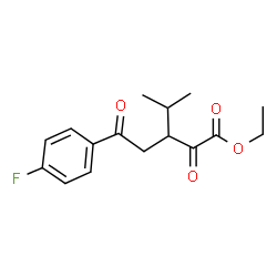 ETHYL5-(4-FLUOROPHENYL)-3-ISOPROPYL-2,5-DIOXOPENTANOATE picture