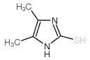 2H-Imidazole-2-thione,1,3-dihydro-4,5-dimethyl- Structure