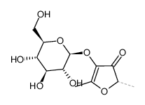 2,5-Dimethyl-4-hydroxy-3(2H)-furanone β-D-Glucopyranoside Structure