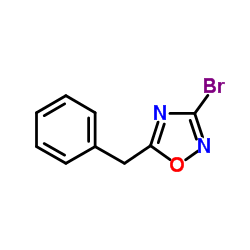 5-Benzyl-3-bromo-1,2,4-oxadiazole structure