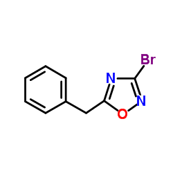 5-Benzyl-3-bromo-1,2,4-oxadiazole Structure