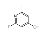2-fluoro-6-Methylpyridin-4-ol结构式