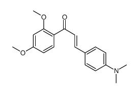 (E)-1-(2,4-dimethoxyphenyl)-3-[4-(dimethylamino)phenyl]prop-2-en-1-one Structure