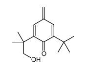 6-tert-butyl-2-(hydroxy-tert-butyl)-4-methylene-2,5-cyclohedanedienone Structure