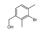 (3-bromo-2,4-dimethylphenyl)methanol Structure