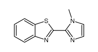 2-(1-Methyl-1H-imidazol-2-yl)-benzothiazole structure