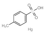 mercury,4-methylbenzenesulfonic acid结构式