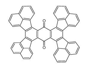 tetraacenaphth[1,2-a,1',2'-c,1'',2''-h,1''',2'''-j]anthracene-10,23-dione结构式