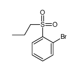 1-Bromo-2-(propanesulfonyl)benzene Structure