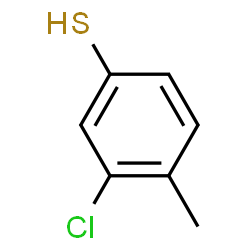3-Chloro-4-(methylthio)phenol Structure