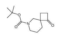 tert-butyl 3-oxo-6-azaspiro[3.5]nonane-6-carboxylate Structure