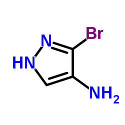3-Bromo-1H-pyrazol-4-amine Structure