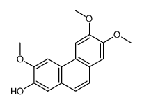 3,6,7-Trimethoxy-phenanthren-2-ol结构式