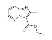 ethyl 2-methylimidazo(1,2-b)pyridazine-3-carboxylate结构式