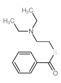 Benzenecarbothioicacid, S-[2-(diethylamino)ethyl] ester picture