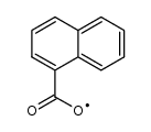 1-naphthoyloxyl radical Structure