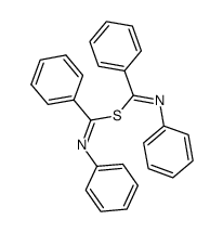 bis-(α-phenyliminobenzyl) sulfide结构式