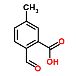 2-Formyl-5-methylbenzoic acid Structure