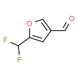 3-Furancarboxaldehyde, 5-(difluoromethyl)- (9CI) structure