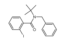 N-benzyl-N-(tert-butyl)-2-iodobenzamide Structure