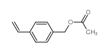 4-Vinylbenzyl acetate structure