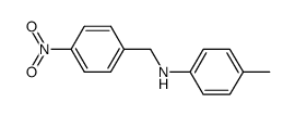 N-(4-nitro-benzyl)-p-toluidine Structure