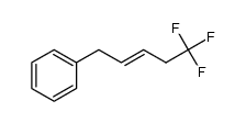 (5,5,5-trifluoropent-2-en-1-yl)benzene结构式