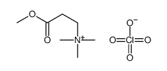 (3-methoxy-3-oxopropyl)-trimethylazanium,perchlorate结构式