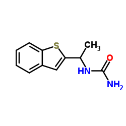 1-[1-(1-Benzothiophen-2-yl)ethyl]urea structure