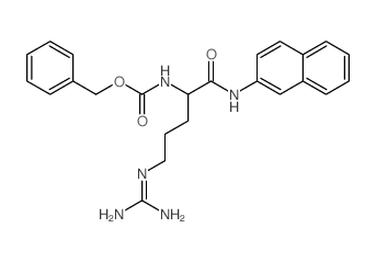 benzyl N-[4-(diaminomethylideneamino)-1-(naphthalen-2-ylcarbamoyl)butyl]carbamate picture