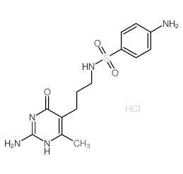 4-amino-N-[3-(2-amino-4-methyl-6-oxo-3H-pyrimidin-5-yl)propyl]benzenesulfonamide picture