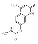 [3-(3-methylbut-2-enoylamino)phenyl] N-methylcarbamate结构式