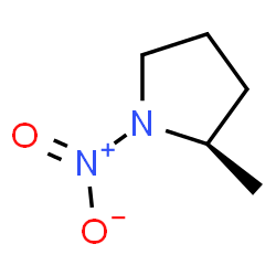 Pyrrolidine, 2-methyl-1-nitro-, (R)- (9CI) structure