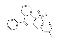 [N-Ethyl-N-p-tosyl-o-amino]-benzophenon Structure