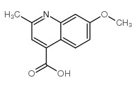 7-甲氧基-2-甲基喹啉-4-羧酸图片