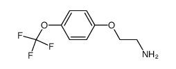 [2-({4-[(trifluoromethyl)oxy]phenyl}oxy)ethyl] amine Structure