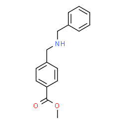 methyl 4-((benzylamino)methyl)benzoate Structure