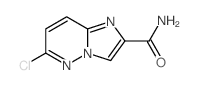 6-Chloroimidazo[1,2-b]pyridazine-2-carboxamide structure