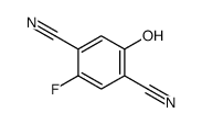 1,4-Benzenedicarbonitrile,2-fluoro-5-hydroxy-(9CI) structure