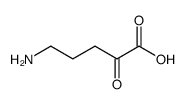 5-amino-2-oxo-valeric acid Structure