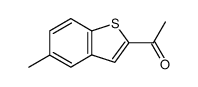 2-acetyl-5-methylbenzo[b]thiophene结构式