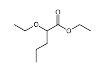 2-ethoxy-valeric acid ethyl ester Structure