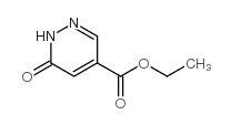 ETHYL 6-OXO-1,6-DIHYDROPYRIDAZINE-4-CARBOXYLATE Structure