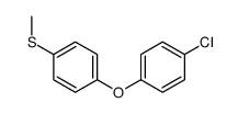 1-(4-CHLOROPHENOXY)-4-(METHYLSULFANYL)BENZENE OR 4-CHLOROPHENYL 4-(METHYLSULFANYL)PHENYL ETHER图片