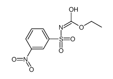 N-[(m-Nitrophenyl)sulfonyl]carbamic acid ethyl ester Structure